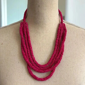 4 strand beaded necklace